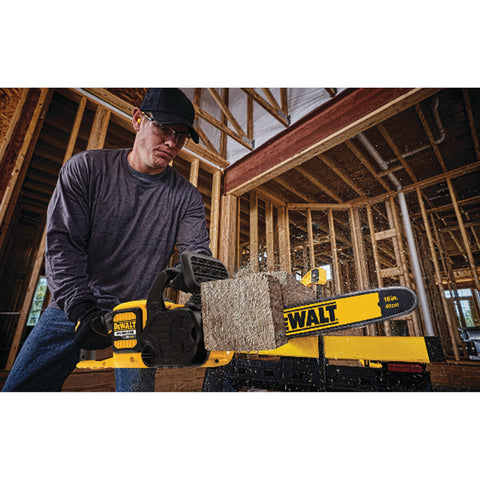 SCIE À CHAINE 16'' 60V (B/L) (SEUL)