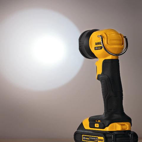 LAMPE PORTATIVE 110 LUMENS 20VMAX TÊTE PIVOTANTE