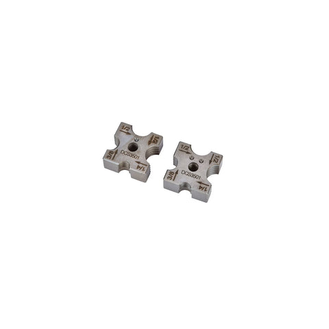 Jeu de matrices de découpe de rechange de 1/4 po, 3/8 po et 1/2 po