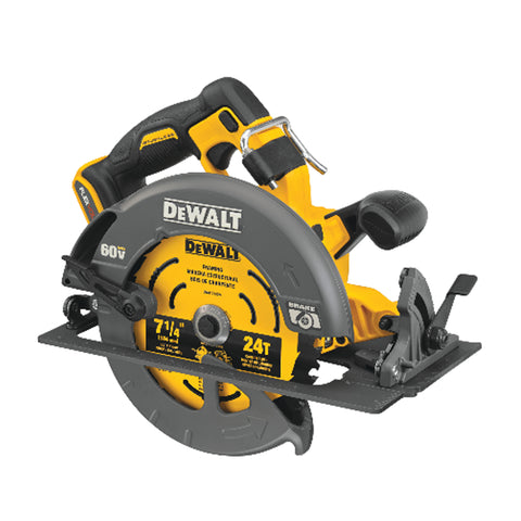 SCIE CIRCULAIRE 7-1/4'' 60V SANS BROSSE AVEC FREIN (SEUL)