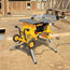 SUPPORT MOBILE POUR BANC DE SCIE