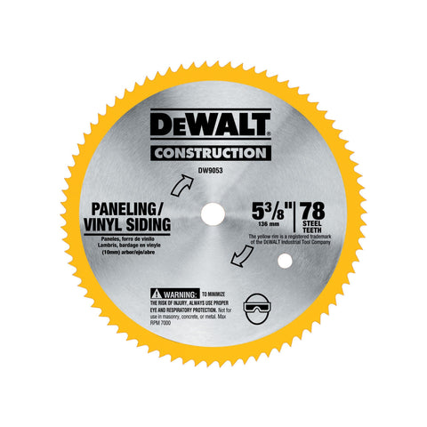 LAME 5 3/8'' 78DT HSS