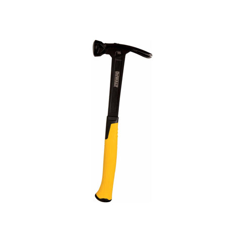 Marteau en acier léger avec grande force de frappe et arrache-clou magnétique - 14 oz