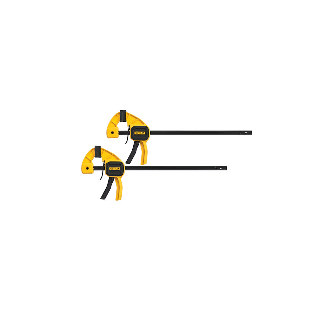 Lot De 2 Serre-Joints à Une Main - Envergure 150 Mm, Force 50 Kg, Pour Bricolage & Atelier - 2