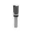 Mèche toupie 3/4'' de diamètre, pointe en carbure, embout modèle avec roulement à billes central, 2 cannelures, tige 1/2'', longueur 3''