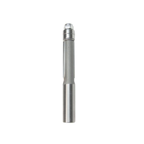 Mèche toupie 1/2'' de diamètre, pointe en carbure, embout affleurant avec double roulement à billes, 2 cannelures, tige 1/2'', longueur 4 1/2''