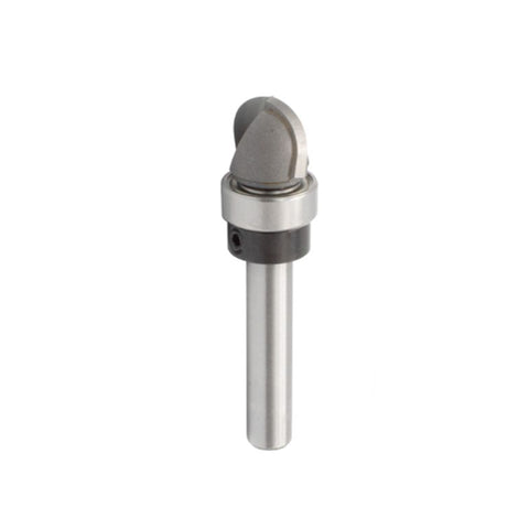 Mèche toupie 1/2'' de diamètre, pointe en carbure, embout à noyau, 2 cannelures, tige 1/4'', longueur 2''