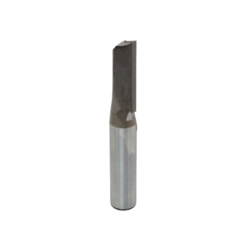 Mèche toupie 3/8'' de diamètre, pointe en carbure, embout droit, 1 flûte, tige 3/8'', longueur 2 11/16''
