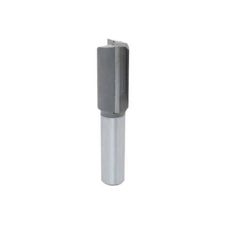 Mèche toupie 11/16'' de diamètre, pointe en carbure, embout droit, 2 cannelures, tige 1/2'', longueur 2 7/8''