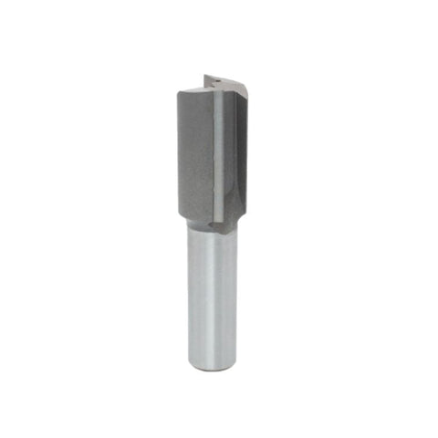 Mèche toupie 3/4'' de diamètre, pointe en carbure, embout droit, 2 cannelures, tige 1/2'', longueur 2 7/8''