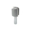 Mèche toupie 1-1/4'' de diamètre, pointe en carbure, embout droit, 2 cannelures, tige 1/2'', longueur 2 7/8''
