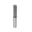 Mèche toupie 1/2'' de diamètre, pointe en carbure, embout droit, 2 cannelures, tige 1/2'', longueur 3''