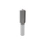 Mèche toupie 3/4'' de diamètre, pointe en carbure, embout droit, 2 cannelures, tige 1/2'', longueur 3''