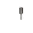 Mèche toupie 1'' de diamètre, pointe en carbure, embout droit, 2 cannelures, tige 1/2'', longueur 3''