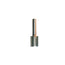 Mèche toupie 1/4'' de diamètre, pointe en carbure, embout droit, 2 cannelures, tige 1/2'', longueur 2 1/2''