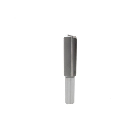 Mèche toupie 3/4'' de diamètre, pointe en carbure, embout droit, 2 cannelures, tige 1/2'', longueur 3 5/8''