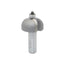 Mèche toupie 1 3/8'' de diamètre, pointe en carbure, embout à anse avec roulement à billes, 2 cannelures, tige 1/2'', longueur 2 7/16''