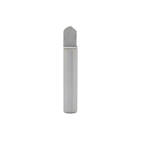 Mèche toupie 1/4'' de diamètre, carbure monobloc, mèche veineuse à fond rond, tige 1/4'', longueur 1 1/2''