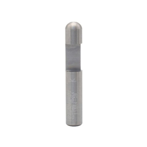Mèche toupie 1/4'' de diamètre, carbure monobloc, mèche de coupe affleurante, longueur de coupe 3/8'', tige 1/4'', longueur 1 1/2''