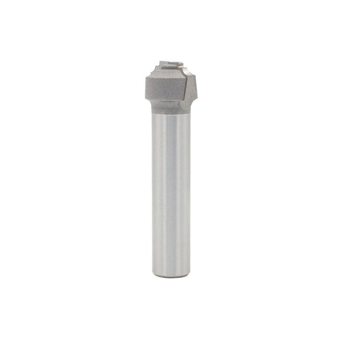 Mèche toupie 3/4'' de diamètre, pointe en carbure, embout plongeant traditionnel, 2 cannelures, tige 1/2'', longueur 2 5/8''