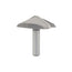 Mèche toupie 2 3/4'' de diamètre, pointe en carbure, embout à panneau surélevé provincial français pour plongée, 2 cannelures, tige de 1/2'', longueur de 2 1/4''