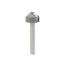 Mèche toupie 3/4'' de diamètre, pointe en carbure, embout plongeant Ogee, 2 cannelures, tige 1/4'', longueur 2 1/8''