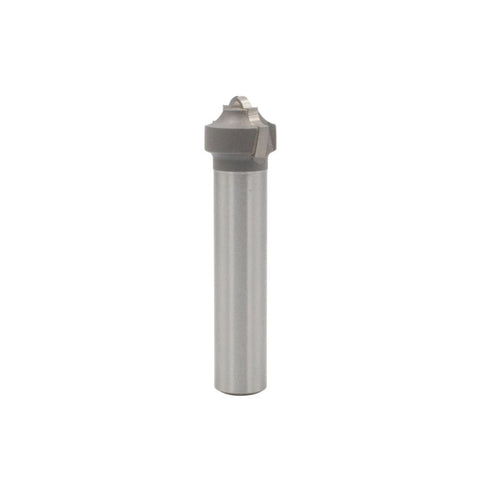 Mèche toupie 3/4'' de diamètre, pointe en carbure, embout plongeant classique, 2 cannelures, tige 1/2'', longueur 2 3/4''
