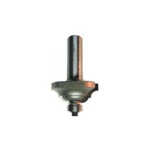 Mèche toupie 1 1/2'' de diamètre, pointe en carbure, embout classique avec roulement à billes, 2 cannelures, tige 1/4'', longueur 2 3/32''