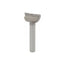 Mèche toupie 1'' de diamètre, pointe en carbure, embout à doigt, 2 cannelures, tige 1/4'', longueur 1 3/4''