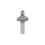 Mèche toupie 1-3/8'' de diamètre, pointe en carbure, embout à filet Ogee avec roulement à billes, 2 cannelures, tige 1/2'', longueur 2-9/16''