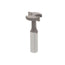 Mèche toupie 1-3/32'' de diamètre, pointe en carbure, embout à rainurer les dents, 2 cannelures, tige de 1/2'', longueur de 2-5/8''