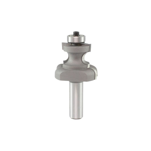 Mèche toupie 1-9/16'' de diamètre, pointe en carbure, foret de formage de bord, 2 cannelures, tige 1/2'', longueur 3-1/16''