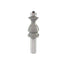 Mèche toupie 1-1/16'' de diamètre, pointe en carbure, embout de moulage, 2 cannelures, tige de 1/2'', longueur de 3-1/2''
