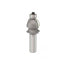 Mèche toupie 1'' de diamètre, pointe en carbure, foret de formage de bord, 2 cannelures, tige 1/2'', longueur 2-7/8''