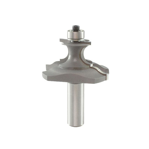 Mèhe de toupie 2'' de diamètre, pointe en carbure, embout de moulage, 2 cannelures, tige 1/2'', longueur 2-7/8''