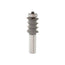 Mèche toupie 7/8'' de diamètre, pointe en carbure, embout triple perlage avec roulement à billes, 2 cannelures, tige 1/2'', longueur 2-7/8''