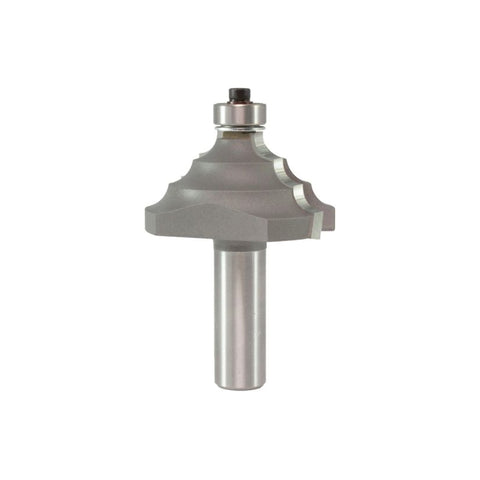 Mèche toupie 1-7/8'' de diamètre, pointe en carbure, embout de moulage classique, 2 cannelures, tige de 1/2'', longueur de 2-7/8''