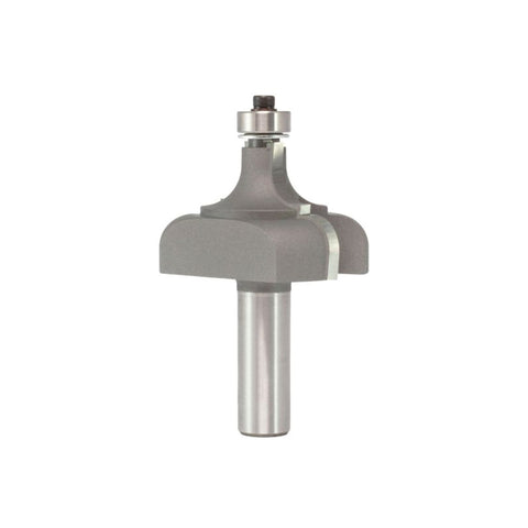 Mèche toupie 2'' de diamètre, pointe en carbure, embout de moulage classique, 2 cannelures, tige 1/2'', longueur 3-1/8''