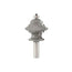 Mèche toupie 2-1/8'' de diamètre, pointe en carbure, embout multi-profil, 2 cannelures, tige 1/2'', longueur 3-3/4''