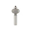 Mèche toupie 1-1/4'' de diamètre, pointe en carbure, mèche à perles convexe, 2 cannelures, tige de 1/2'', longueur de 3''