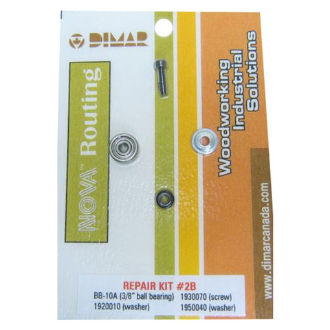 Kit de réparation de roulement à billes, vis, rondelle, rondelle élastique