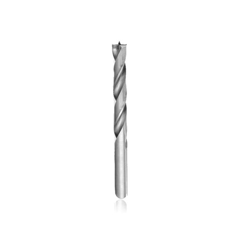 Meche en carbure, foret Brad Point, tige de 5 mm, longueur de 83 mm, 5 mm de diamètre