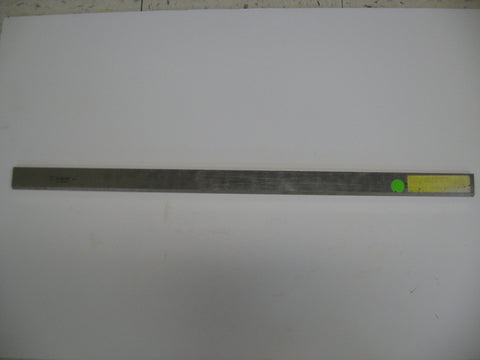 Couteau à raboter ondulé, longueur 25'', HSS 6-7 % tungstène, largeur 1 1/4'', épaisseur 5/16''