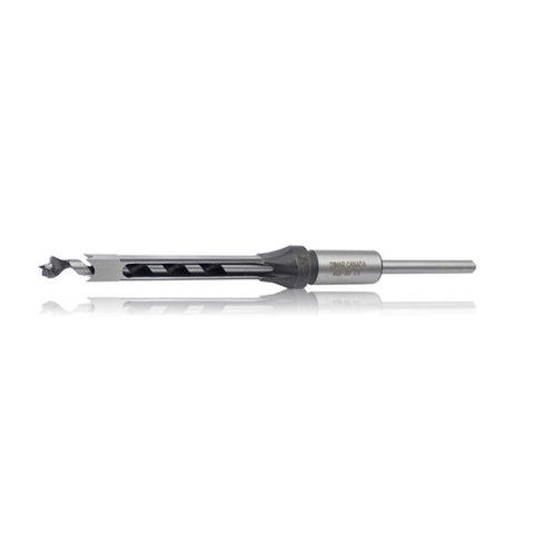 MÈCHE À MORTAISE 3/8'' de diamètre, acier trempé, Tige de 3/4'', longueur de coupe 3 5/32'', longueur 8 1/4''