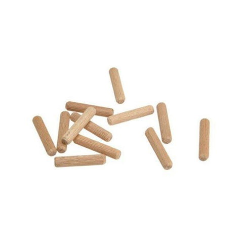 Goujon cannelée en bois de bouleau, 250 pcs. par sac