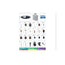 Kit d'outils rotatifs haute performance