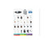 Kit d'outils rotatifs haute performance