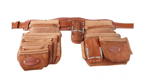 SAC À CLOUS EN CUIR 8 POCHES POUR MENUISIER SMALL