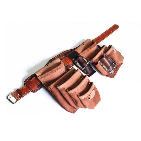 SAC À CLOUS EN CUIR 8 POCHES POUR MENUISIER SMALL