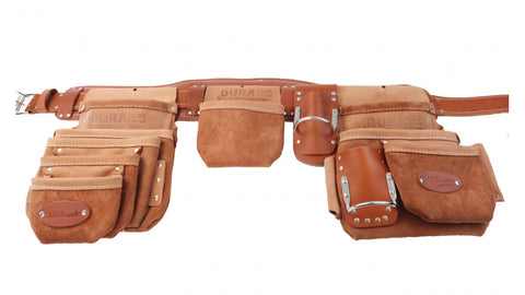 SAC À CLOUS EN CUIR 8 POCHES POUR MENUISIER - MEDIUM